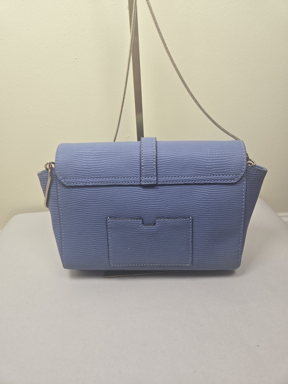 Kate Spade Blue Textured Structured Crossbody Bag - Picture 4 of 11